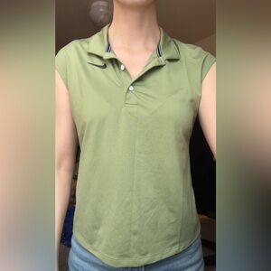Green Nike Golfing shirt women